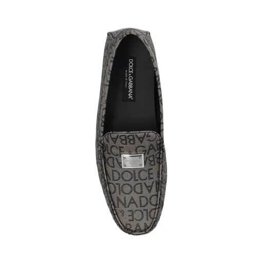 Dolce & Gabbana Logo Plaque Loafers