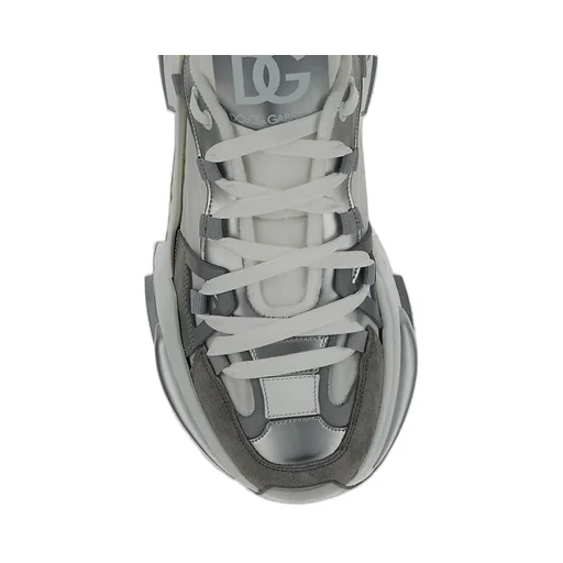 Dolce & Gabbana Logo Patch Lace-Up Sneakers