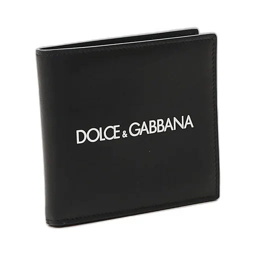 Dolce & Gabbana Logo Print Bifold Wallet