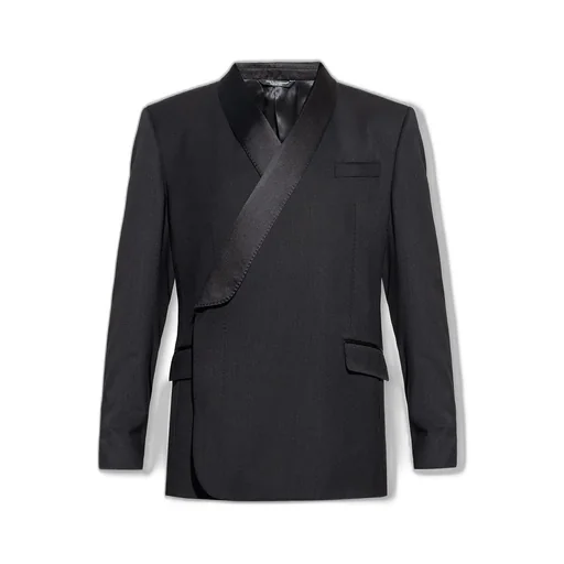 Dolce & Gabbana Contrast Shawl-Lapels Tailored Blazer