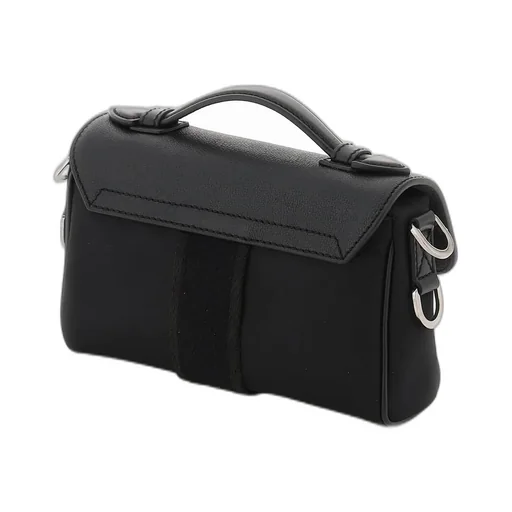 Dolce & Gabbana Logo Plaque Buckled Shoulder Bag