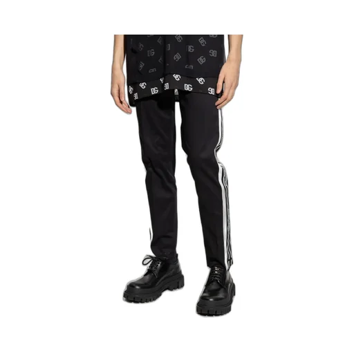 Dolce & Gabbana Side Striped Tapered Leg Trousers