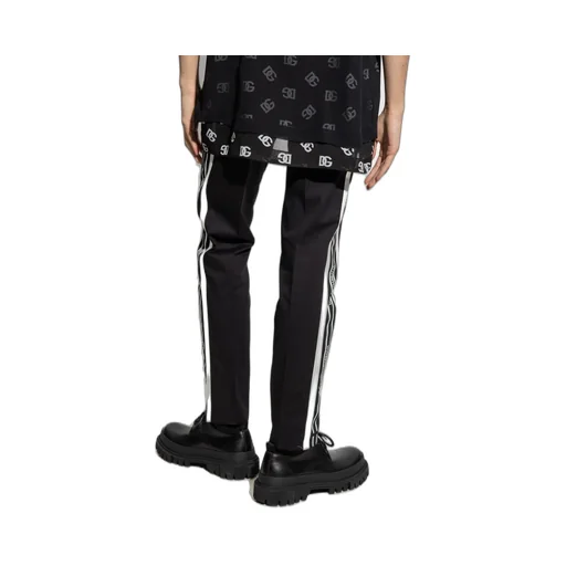 Dolce & Gabbana Side Striped Tapered Leg Trousers
