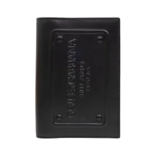 Dolce & Gabbana Logo Embossed Bi-Fold Wallet