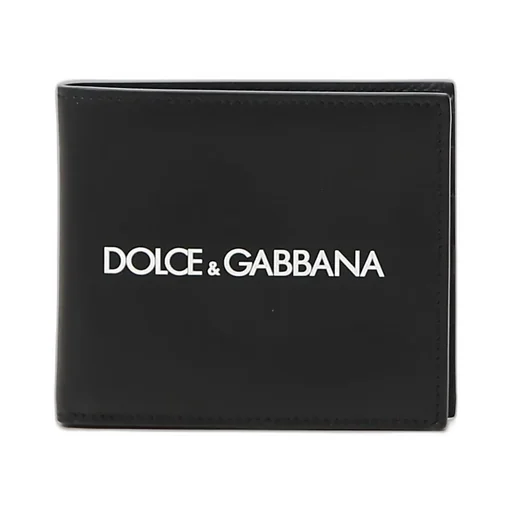 Dolce & Gabbana Logo Print Bifold Wallet