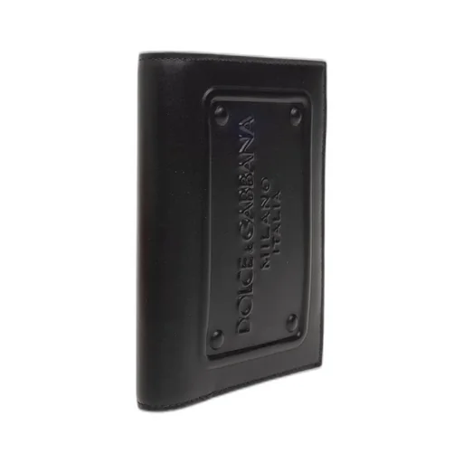 Dolce & Gabbana Logo Embossed Bi-Fold Wallet