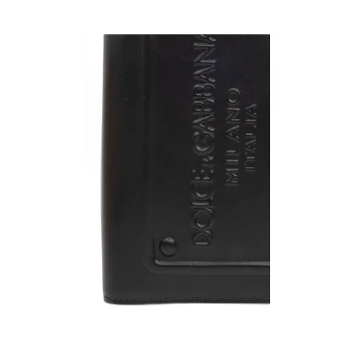 Dolce & Gabbana Logo Embossed Bi-Fold Wallet
