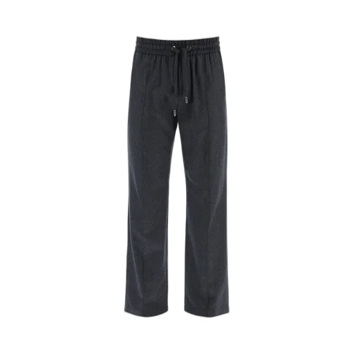 Dolce & Gabbana Logo Patch Drawstring Trousers