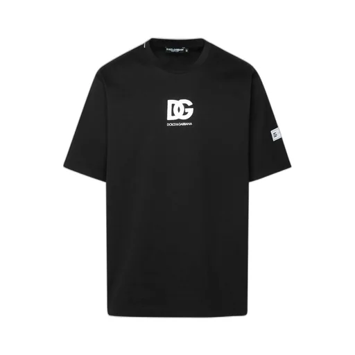 Dolce & Gabbana Dg Patch Crewneck T-Shirt