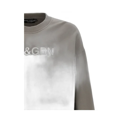 Dolce & Gabbana Logo Printed Oversized Sweatshirt