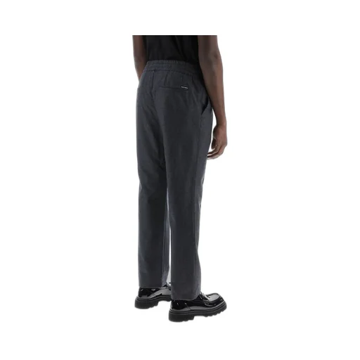 Dolce & Gabbana Logo Patch Drawstring Trousers
