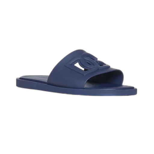Dolce & Gabbana Logo Embossed Slides