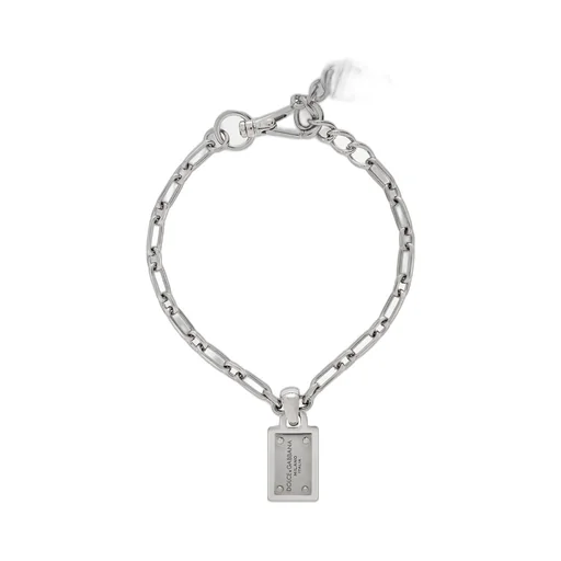 Dolce & Gabbana Logo Charm Bracelet