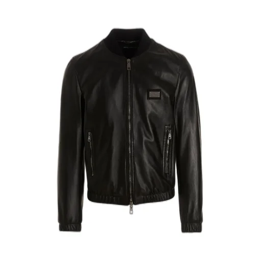 Dolce & Gabbana Dg Essentials Zipped Bomber Jacket
