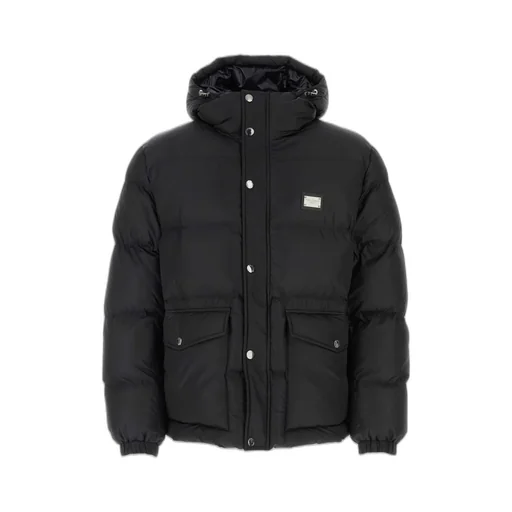 Dolce & Gabbana Button-Up Padded Jacket
