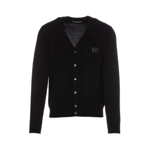 Dolce & Gabbana Brand Tag Cardigan