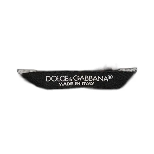 Dolce & Gabbana Straight Hem Herringbone Coat