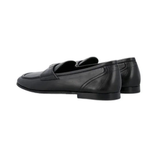 Dolce & Gabbana Logo Plaque Slip-On Loafers