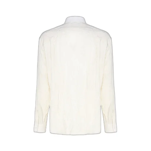 Dolce & Gabbana Oversize Stretch Satin Charmeuse Shirt