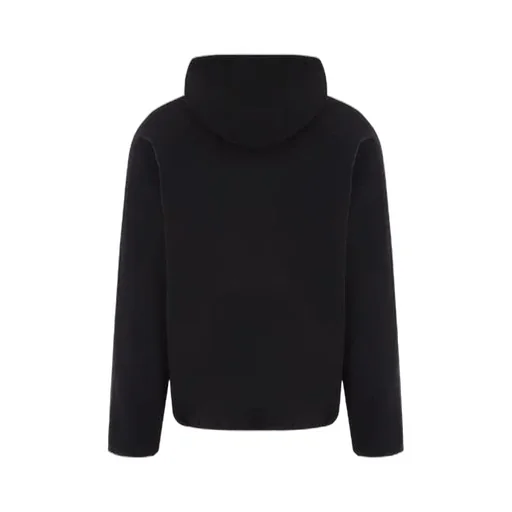 Dolce & Gabbana Logo-Plaque Zipped Hooded Jacket
