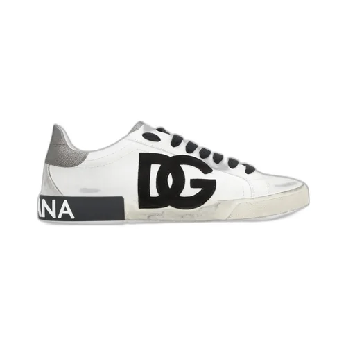 Dolce & Gabbana Portofino Lace-Up Sneakers