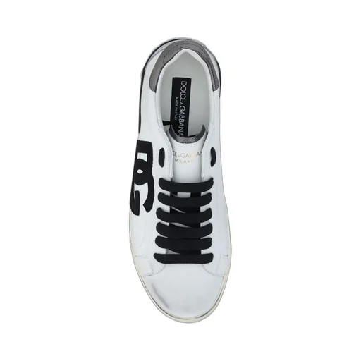 Dolce & Gabbana Portofino Lace-Up Sneakers