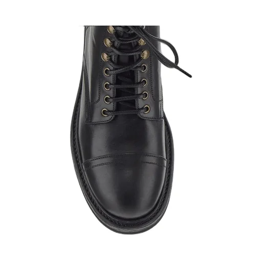 Dolce & Gabbana Round Toe Ankle Boots