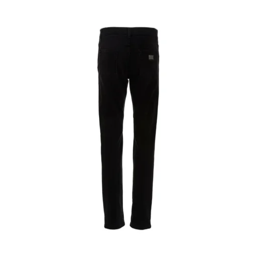Dolce & Gabbana Logo Plaque Slim-Fit Jeans