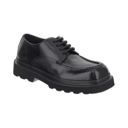 Dolce & Gabbana Square Toe Lace-Up Shoes