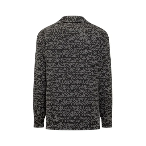 Dolce & Gabbana Logo Jacquard Padded Shirt
