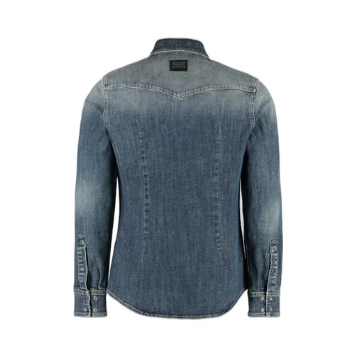 Dolce & Gabbana Collared Button-Up Denim Shirt