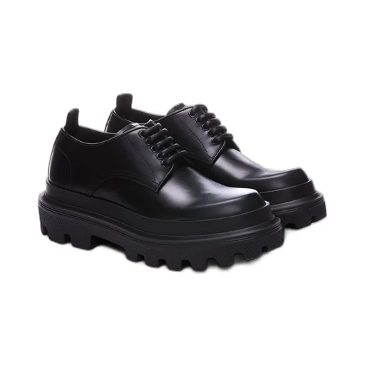 Dolce & Gabbana Platform Lace-Up Derby Shoes