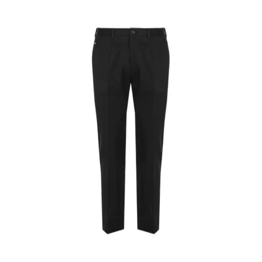 Dolce & Gabbana Logo Plaque Tailored Trousers