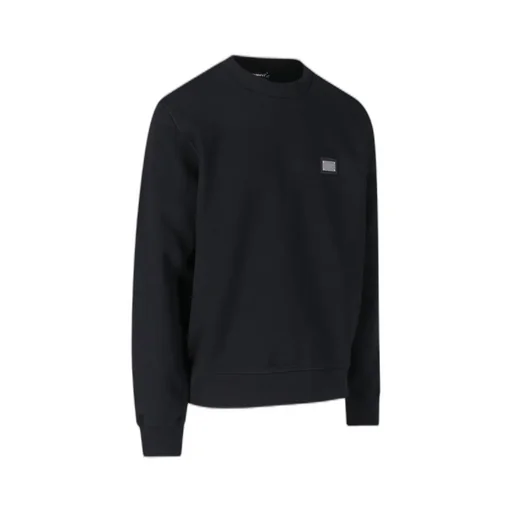 Dolce & Gabbana Logo Plaque Crewneck Sweatshirt