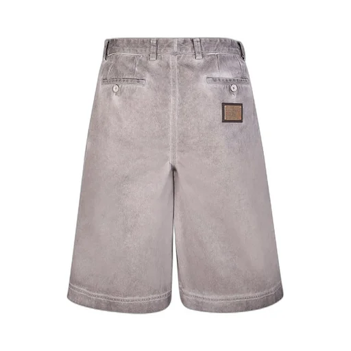 Dolce & Gabbana Logo Plaque Shorts