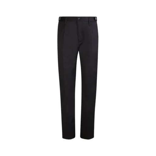 Dolce & Gabbana Dg Plaque Tailored Trousers