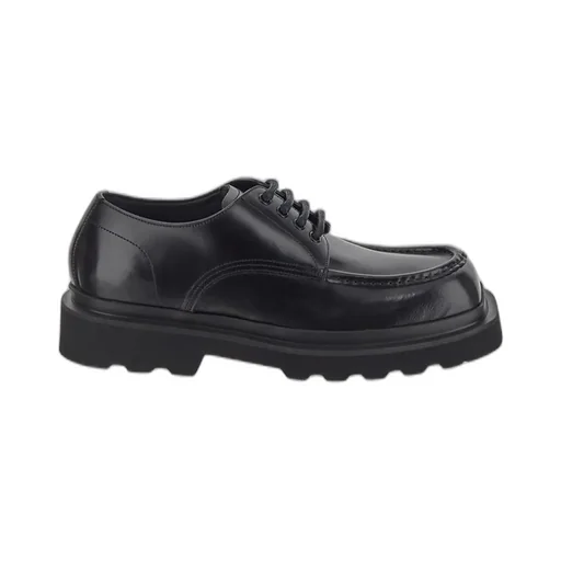 Dolce & Gabbana Square Toe Lace-Up Shoes
