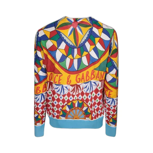 Dolce & Gabbana Geometric-Printed Crewneck T-Shirt