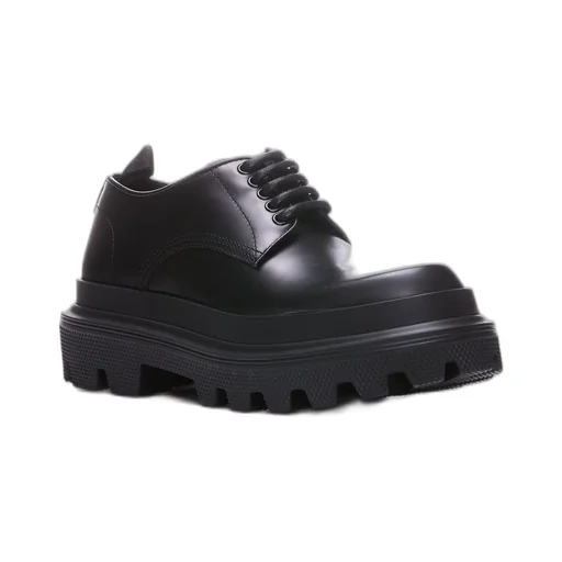 Dolce & Gabbana Platform Lace-Up Derby Shoes
