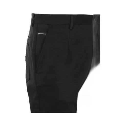 Dolce & Gabbana Logo Plaque Tailored Trousers