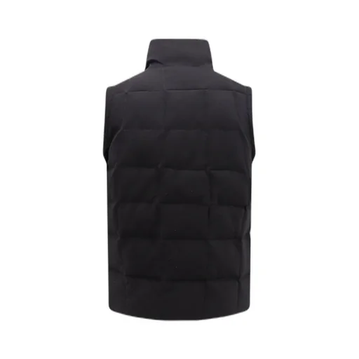 Dolce & Gabbana Logo Plaque Quilted Vest
