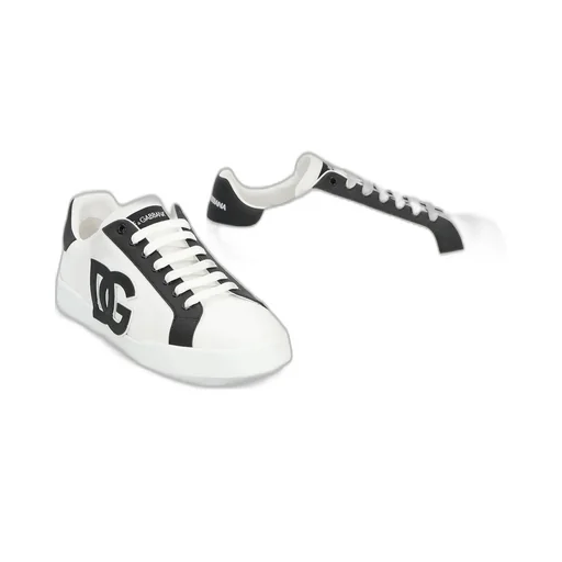 Dolce & Gabbana Portofino Lace-Up Sneakers