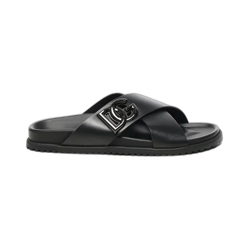 Dolce & Gabbana Dg Logo Plaque Sandals