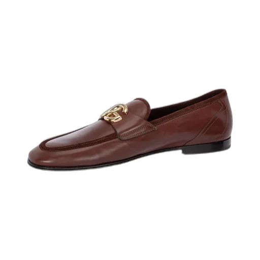 Dolce & Gabbana Logo Plaque Slip-On Loafers