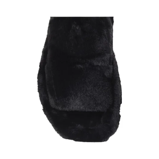 Dolce & Gabbana Faux Fur Slides