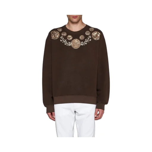 Dolce & Gabbana Graphic Printed Crewneck Sweatshirt