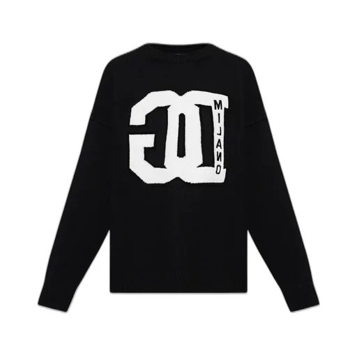 Dolce & Gabbana Dg Logo Embroidered Crewneck Jumper