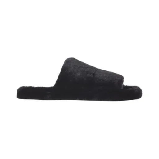 Dolce & Gabbana Faux Fur Slides