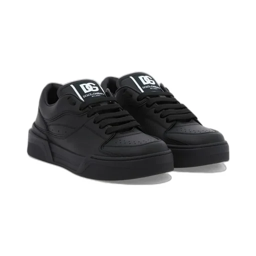 Dolce & Gabbana Roma Logo-Patch Low-Top Sneakers