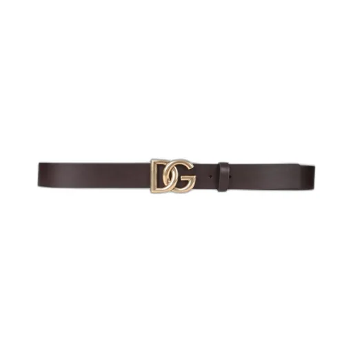 Dolce & Gabbana Dg Logo Buckle Belt